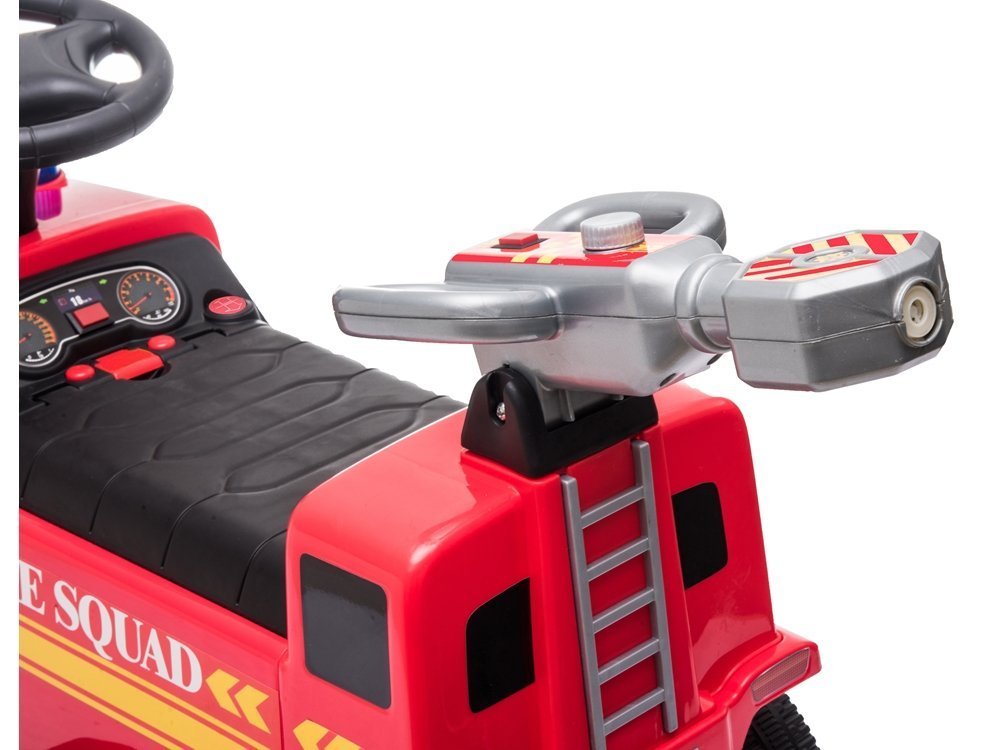 fire engine cannon soap bubble sounds rooster crowing