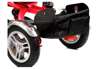 Dreirad PRO500 Rot Gummiräder Sonnendach