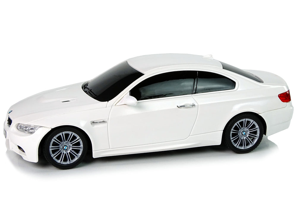 Ferngesteuertes BMW M3 Weiß 2.4G Pilot Lenkrad 1:18 Sound Lights