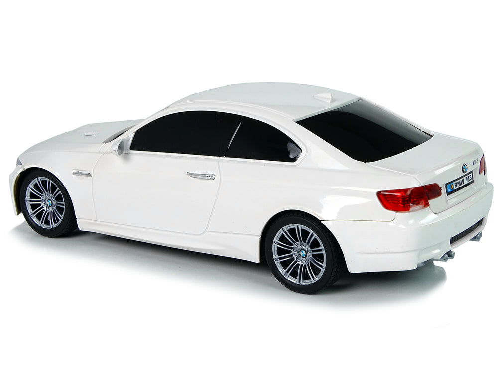 Ferngesteuertes BMW M3 Weiß 2.4G Pilot Lenkrad 1:18 Sound Lights