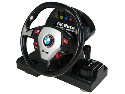 Ferngesteuertes BMW M3 Weiß 2.4G Pilot Lenkrad 1:18 Sound Lights