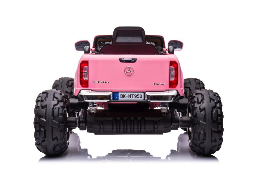 Elektro Kinderauto Mercedes DK-MT950 4x4 Hellrosa