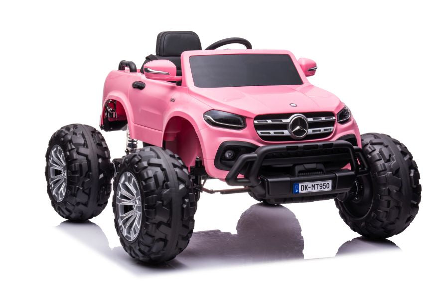 Elektro Kinderauto Mercedes DK-MT950 4x4 Hellrosa