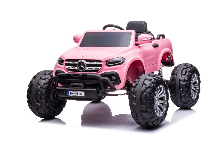 Elektro Kinderauto Mercedes DK-MT950 4x4 Hellrosa