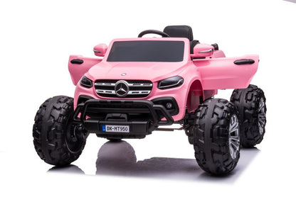 Elektro Kinderauto Mercedes DK-MT950 4x4 Hellrosa