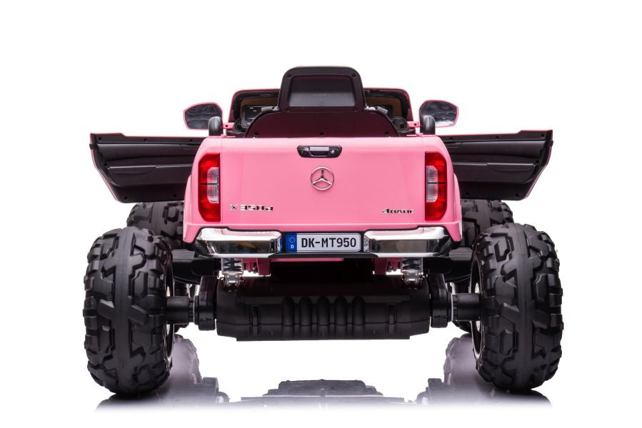 Elektro Kinderauto Mercedes DK-MT950 4x4 Hellrosa